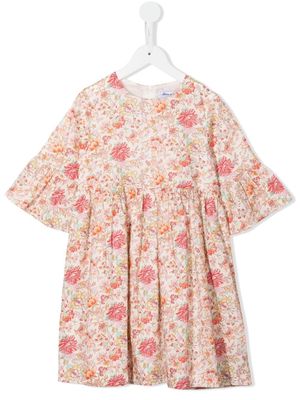 Tartine Et Chocolat TEEN floral-print short-sleeved dress - Pink