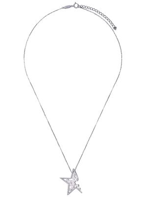 TASAKI 18kt white gold Collection Line Abstract Star Luce diamond and pearl pendant
