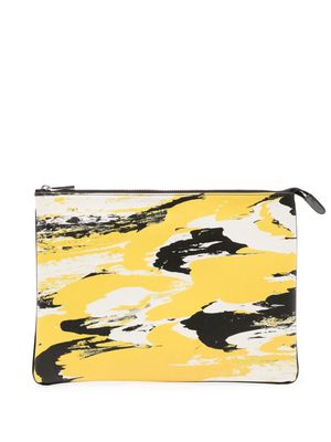 TASCHEN abstract-print clutch bag - Multicolour