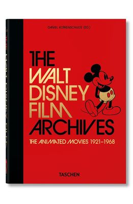 Taschen Books 'The Walt Disney Film Archives: The Animated Movies 1921-1968' 40th Anniversary Edition Book in Multi