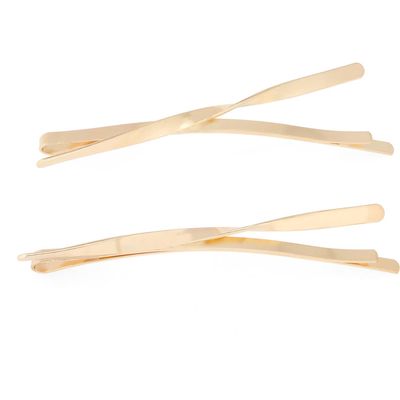 Tasha 2-Pack Hair Pins in Gold 