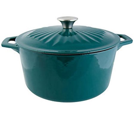 Taste of Home 5-Qt Enameled Cast Iron Dutch Ove n with Lid