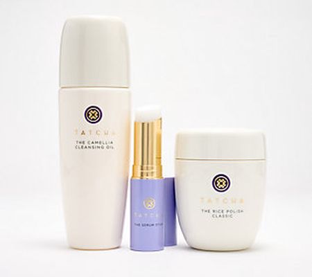 TATCHA Cleanse, Exfoliate, and Hydrate Trio