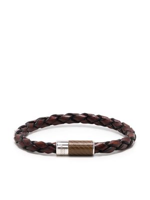Tateossian Carbon Pop bracelet - Brown