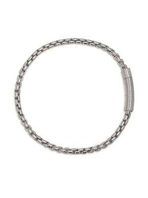 Tateossian Giza box chain bracelet - Silver