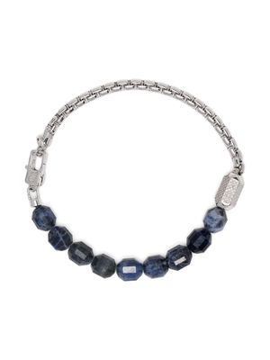 Tateossian Hexade beaded bracelet - Blue