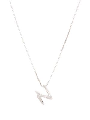 Tateossian x Zaha Hadid Apex pendant necklace - Silver