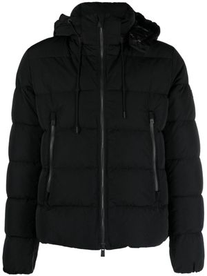 Tatras logo-patch hooded padded jacket - Black