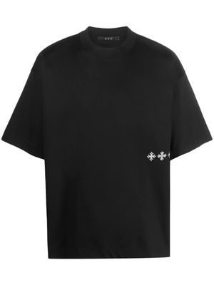 Tatras logo-print cotton T-shirt - Black