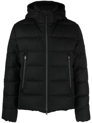Tatras wool padded down hooded jacket - Black