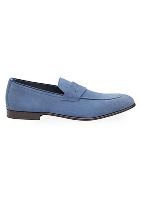 Taylor Suede Penny Loafers