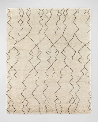 Taza Moroccan Hand-Knotted Rug, 8' x 10'