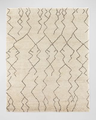 Taza Moroccan Hand-Knotted Rug, 9' x 12'