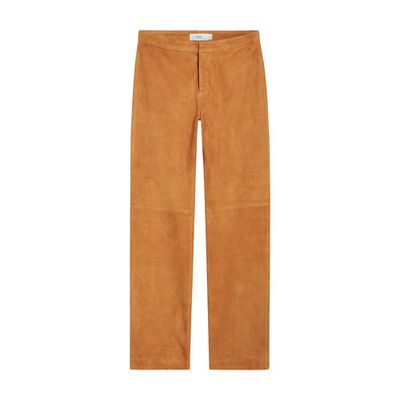 Teagan Suede Leather Pants