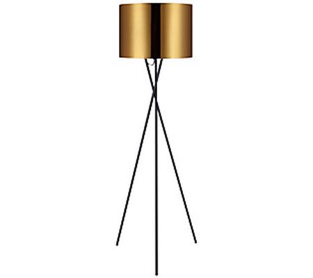 Teamson Home- Cara Tripod Floor Lamp With Shade