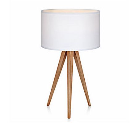 Teamson Home Romanza Tripod Table Lamp With Sha de