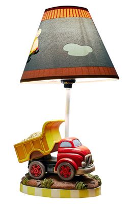 Teamson Kids Fantasy Fields Transportation Table Lamp in Multi-Color