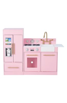 Teamson Kids Little Chef Chelsea Modern Kitchen Playset in Pink