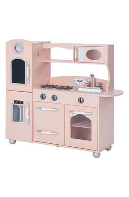 Teamson Kids Little Chef Westchester Kitchen Playset in Pink