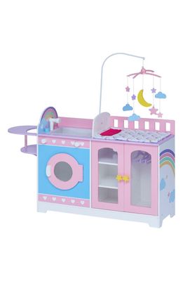 Teamson Kids Olivia's Little World Baby Doll Changing Station in Multi-Color