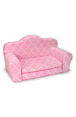 Teamson Kids Sophia's Fold-Out Couch in Pink