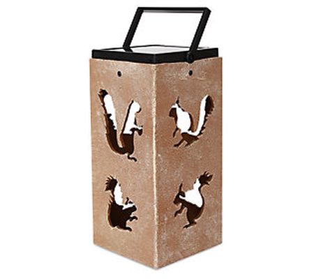 Techko Solar Decorative Portable Lantern - Squi rrel