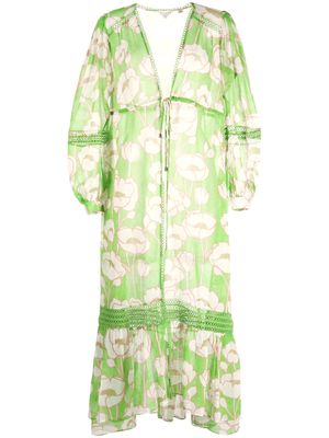 Ted Baker Elisia floral-print dress - Green