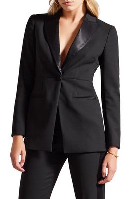 Ted Baker London Ariaal Single Breasted Blazer in Black