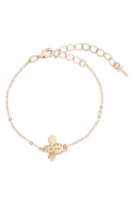 Ted Baker London Beedina Bumble Bee Bracelet in Brushed Gold Tone