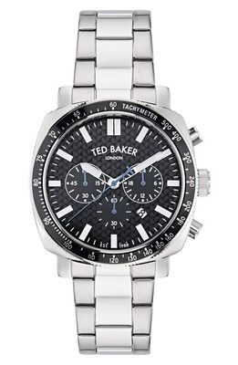 Ted Baker London Bracelet Chronograph Watch, 20mm in Stainless Steel 