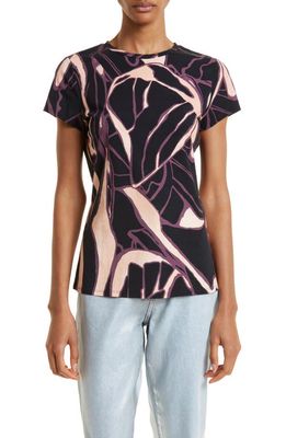 Ted Baker London Chrissi Print T-Shirt in Nude-Pink