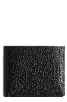 Ted Baker London Colorblock Leather Bifold Wallet in Black