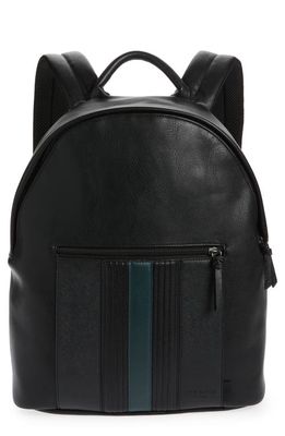 Ted Baker London Esentle Stripe Backpack in Black