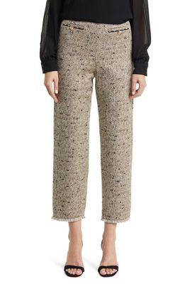 Ted Baker London Feliot Herringbone Pants in Natural