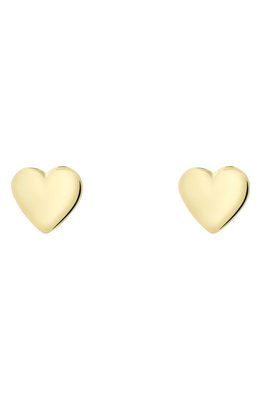 Ted Baker London Harly Heart Stud Earrings in Gold