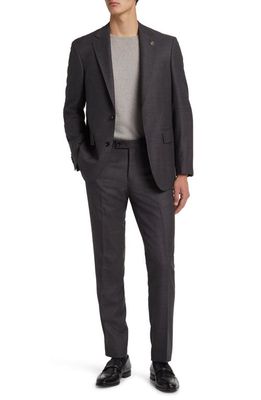 Ted Baker London Jay Slim Fit Wool Suit in Grey