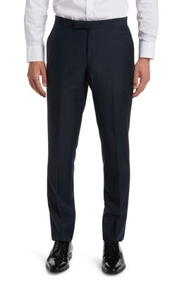 Ted Baker London Josh Slim Fit Wool Tuxedo Suit Pants in Green