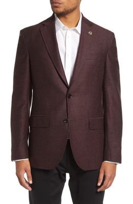 Ted Baker London Karl Constructed Sport Coat in Rust