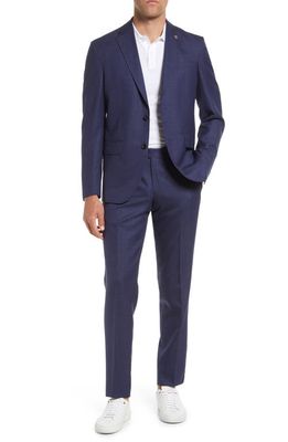 Ted Baker London Karl Unconstructed Wool Suit in Blue
