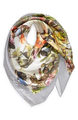Ted Baker London Kerriea Silk Square Scarf in Pale Blue