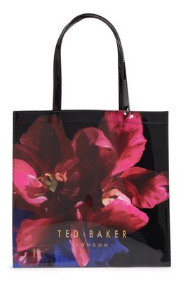 Ted Baker London Large Icon - Impressionist Bloom Tote in Black