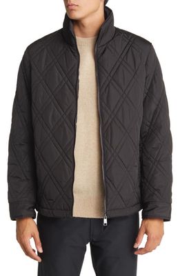 Ted Baker London Manby Quilted Jacket in Black