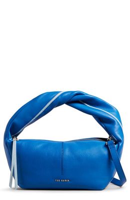 Ted Baker London Mini Nikaya Twisted Handle Crossbody Bag in Blue