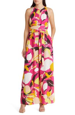 Ted Baker London Molliah Jumpsuit in Bright Pink