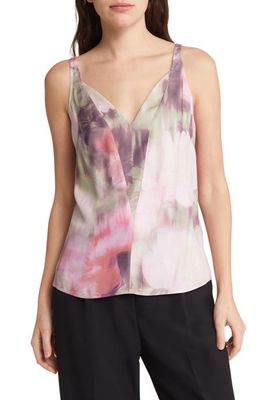 Ted Baker London Nethiia Floral Print Camisole in Coral