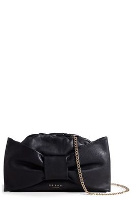 Ted Baker London Niasa Knot Bow Clutch in Black