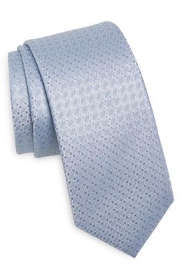 Ted Baker London Nisswa Textured Silk Tie in Light Blue