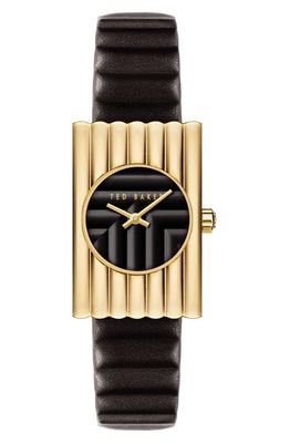 Ted Baker London Ottolee Leather Strap Watch