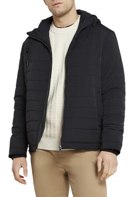 Ted Baker London Ovarn Stretch Quilted Jacket in Black