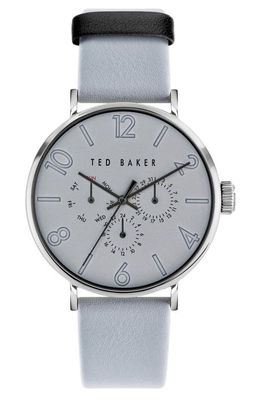 Ted Baker London Phylipa Gents Multifunction Leather Strap Watch